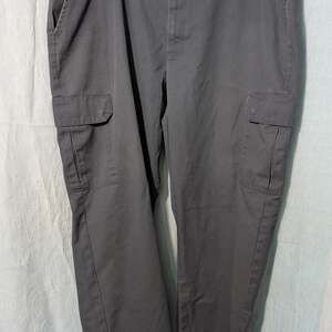 Red Kap Mens Dark Gray Cargo Work Pants